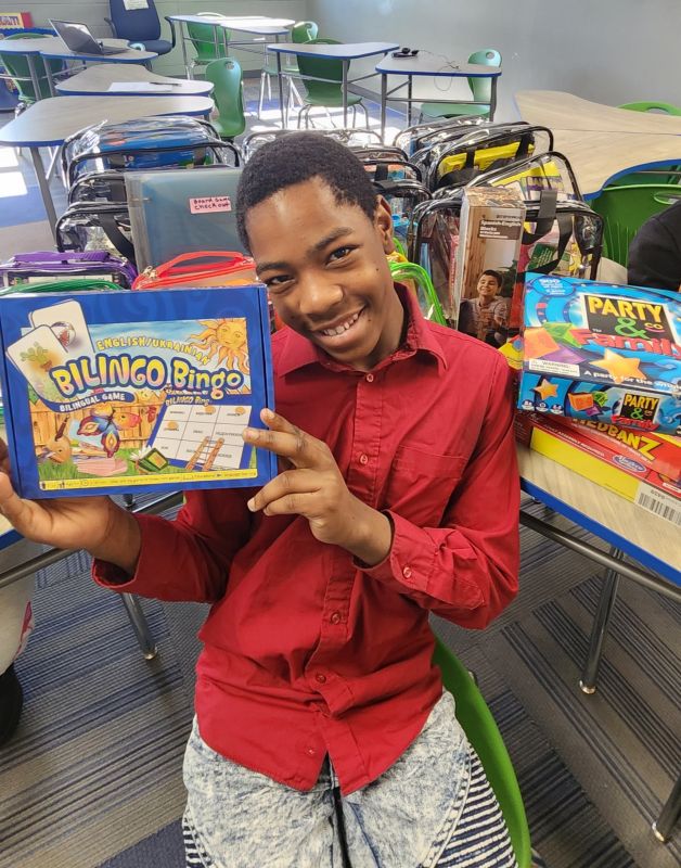 Multilingual Language Games: